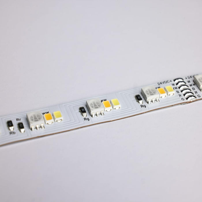 SATCO NUVO 64-135 Dimension Pro RGB and tunable white LED tape strip, close-up view