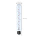 SATCO S11532 T9 clear tubular LED bulb  dimension.
