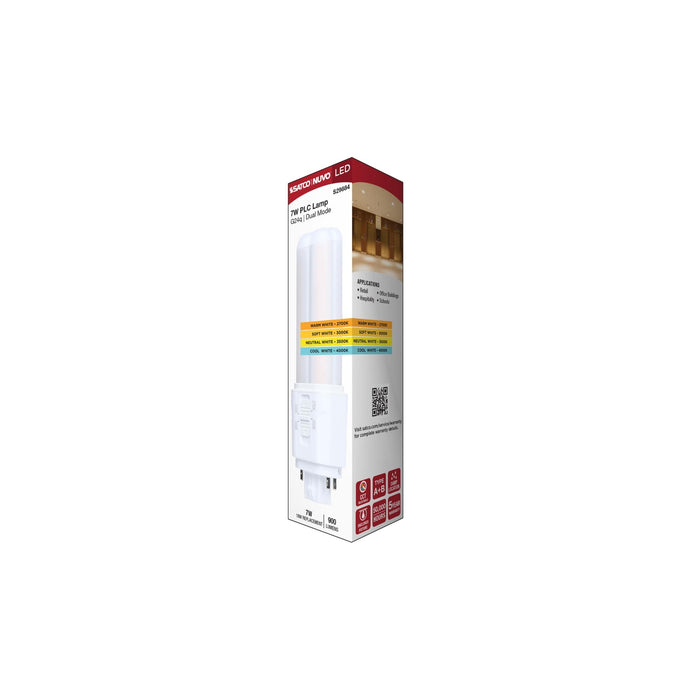 SATCO S29884 4-pin G24q Type A/B LED replacement lamp