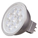 Satco S9496 MR16 LED bulb with GU5.3 bi-pin base, 6.5W, 3000K warm white, and 40° beam angle.