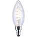 SATCO SATCO S10523R1 B11 Reminiscent LED Bulbs 4W 2700K E12 2-Pack S10523R1