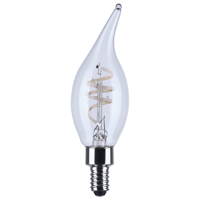 SATCO SATCO S10524R1 4W CA11 Reminiscent LED Bulbs 2700K 2-Pack S10524R1
