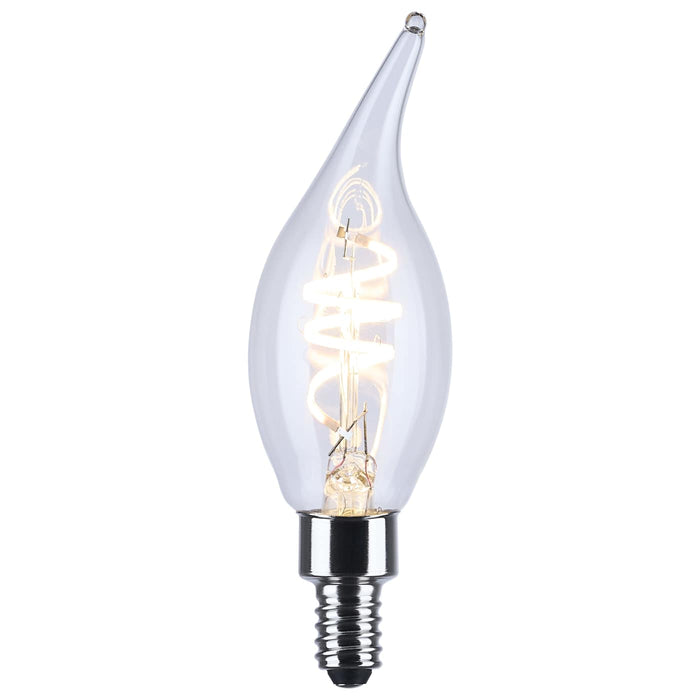 SATCO SATCO S10524R1 4W CA11 Reminiscent LED Bulbs 2700K 2-Pack S10524R1