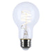 Satco Satco S11521 A19 LED Filament Bulb 6W 2700K E26 Clear S11521