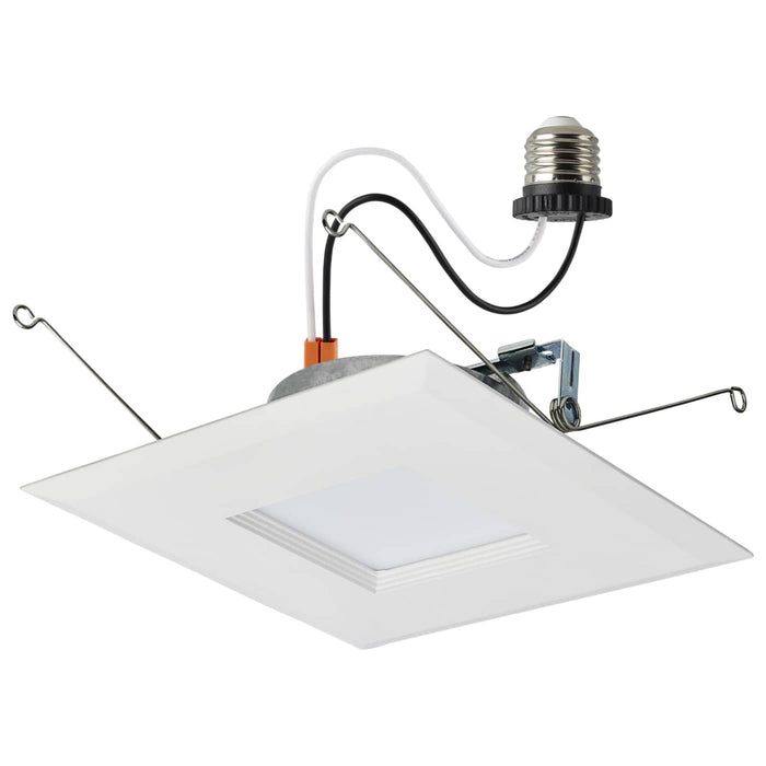 SATCO SATCO S11821R1 5-6" Square LED Downlight Retrofit 5-CCT Selectable 9W 120V S11821R1