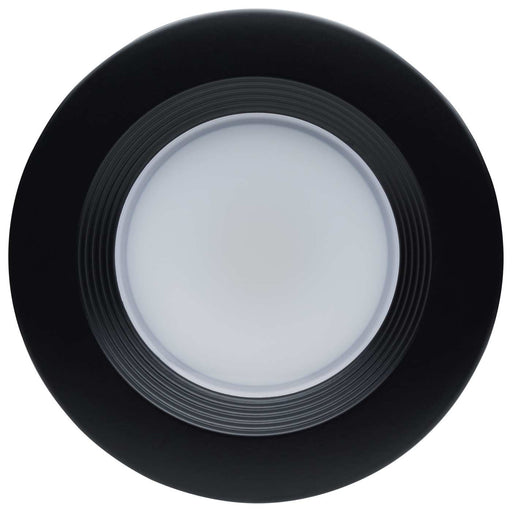SATCO SATCO S11832R1 4" Residential 7W LED Black Trim Downlight Trim 5 Selectable CCT Settings 120V Wet S11832R1