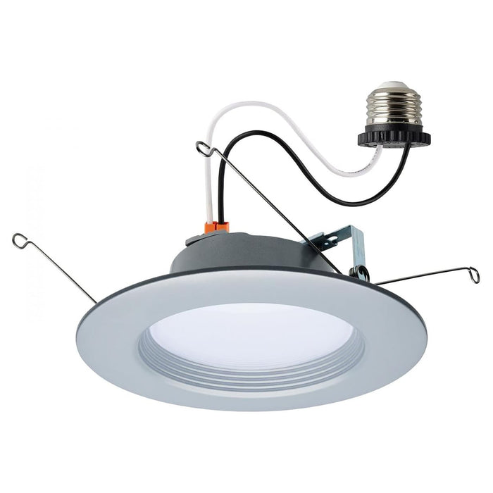 SATCO SATCO 9 WATT; LED DOWNLIGHT RETROFIT; 5 - 6 INCH; CCT SELECTABLE; 120 VOLTS; BRUSHED NICKEL FINISH S11836R1