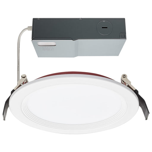 SATCO SATCO S11867 13W 6" Fire Rated LED Wafer Downlight CCT Selectable 27K/30K/35K/40K/50K 120V Dimmable S11867