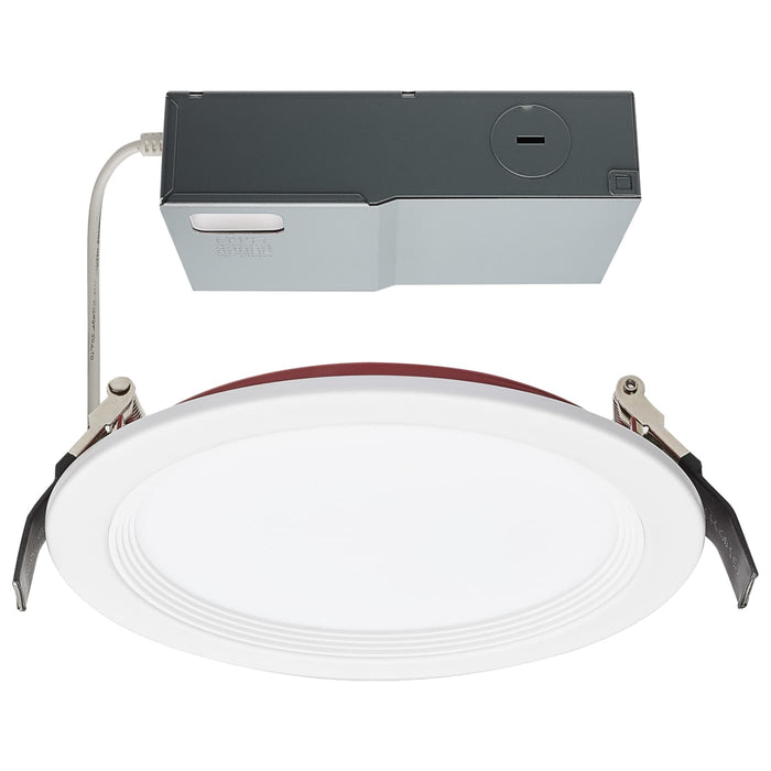 SATCO SATCO S11867 13W 6" Fire Rated LED Wafer Downlight CCT Selectable 27K/30K/35K/40K/50K 120V Dimmable S11867