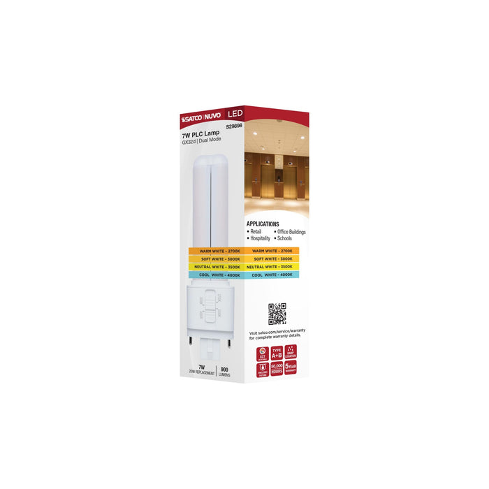SATCO S29898 900 lumen 120-277V PLC LED lamp