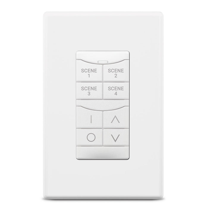 SensorWorx SensorWorx Digital 4 - Scene Dimmer Wall Station White SWD-804-4S-WH