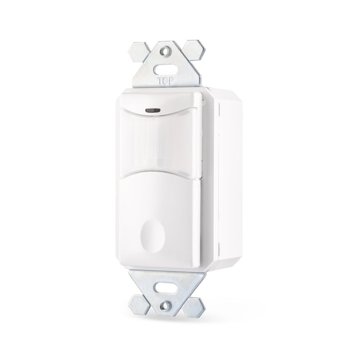SENSORWORX SENSORWORX SWX - 101 - WH Wall Switch Sensor PIR Auto On Line Voltage White SWX-101-WH