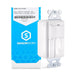 SENSORWORX SENSORWORX SWX - 101 - WH Wall Switch Sensor PIR Auto On Line Voltage White SWX-101-WH