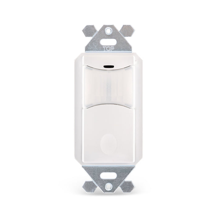 SENSORWORX Sensorworx SWX - 103 - WH Wall Switch Sensor Pir Sensor Manual On Line Voltage White SWX-103-WH