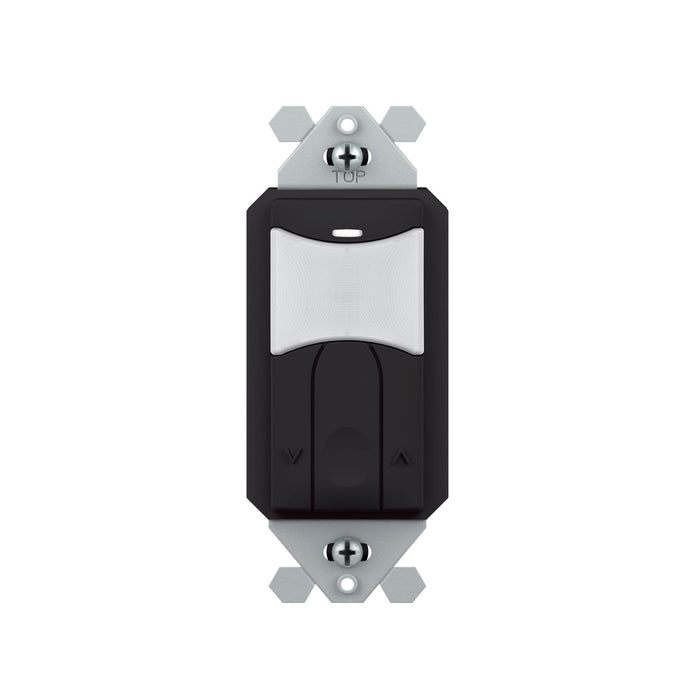 SensorWorx SensorWorx SWX-121-D-BK Wall Switch Sensor Dual Tech Partial Auto-On 120–277V 0–10V Dimming Black SWX-121-D-BKSENSORWORX
