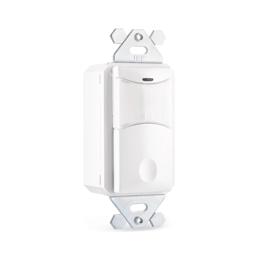 SensorWorx SensorWorx SWX-121-WH Wall Switch Sensor Dual Tech Auto On, 120–277V, White SWX-121-WH
