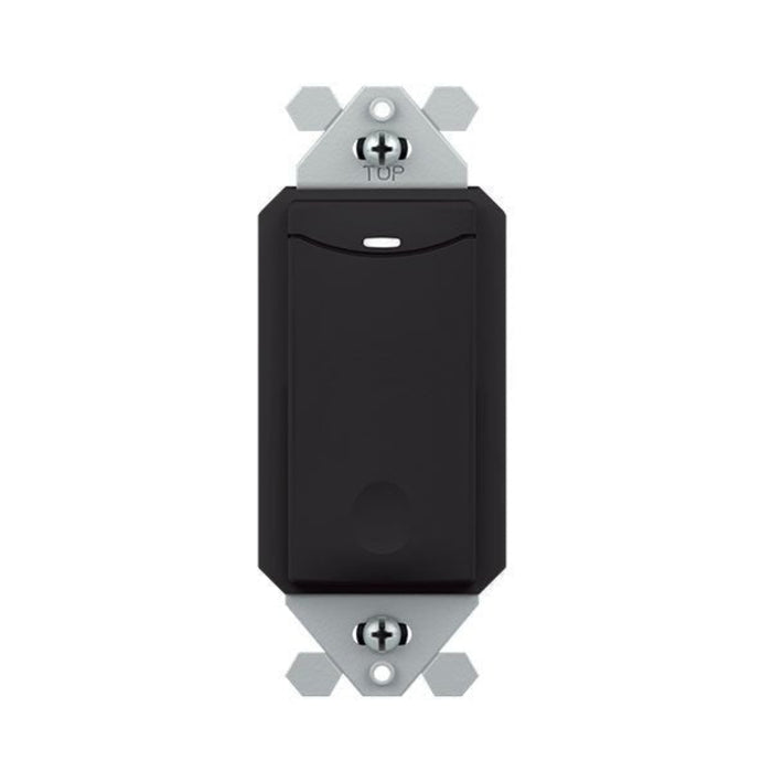 SensorWorx SensorWorx SWX-801-BK Decorator Momentary On/Off Switch, Low Voltage, Black SWX-801-BK