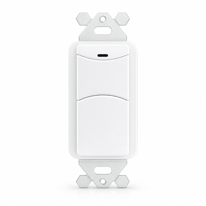 SensorWorx SensorWorx SWX - 801 - BK Decorator Momentary On/Off Switch, Low Voltage, Black SWX-801-BK