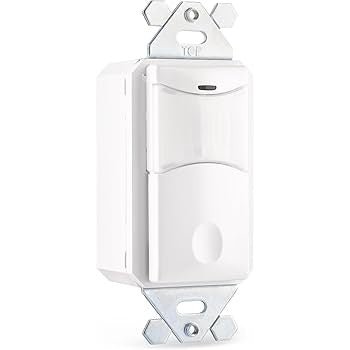 SensorWorx SensorWorx SWX - 821 - WH 2 - or 3 - Way Line Voltage Wall Switch White SWX-821-WH