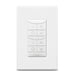 SensorWorx SensorWorx SWX - 854 - 2P - B - WH Wireless 2 - Zone Dimmer Wall Station Battery Powered White SWX-854-2P-B-WH