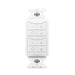SensorWorx SensorWorx SWX - 854 - 2P - B - WH Wireless 2 - Zone Dimmer Wall Station Battery Powered White SWX-854-2P-B-WH