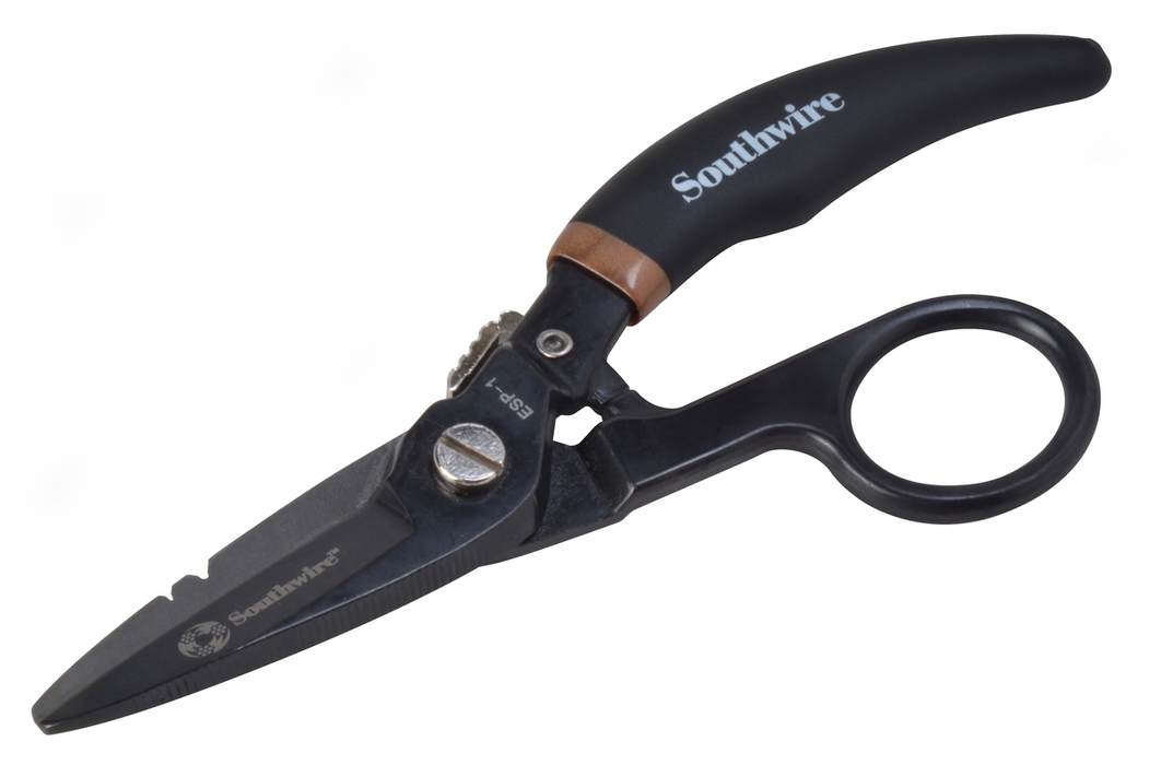 Southwire ESP1 Electrician Scissors Pro For Professionals With Ergonomic Grip And Precision Cutting