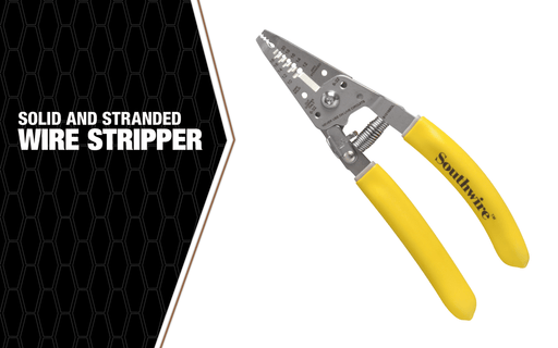 Southwire Southwire S1018SOL-US Wire Stripper & Cutter 10-18 AWG Solid 12-20 AWG Stranded S1018SOL-US