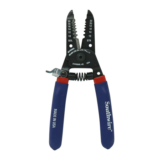 Southwire Southwire S1020SOL-US 1020 Awg Sol & 1222 Awg Str Compact Handles Wire Stripper / Cutter S1020SOL-US