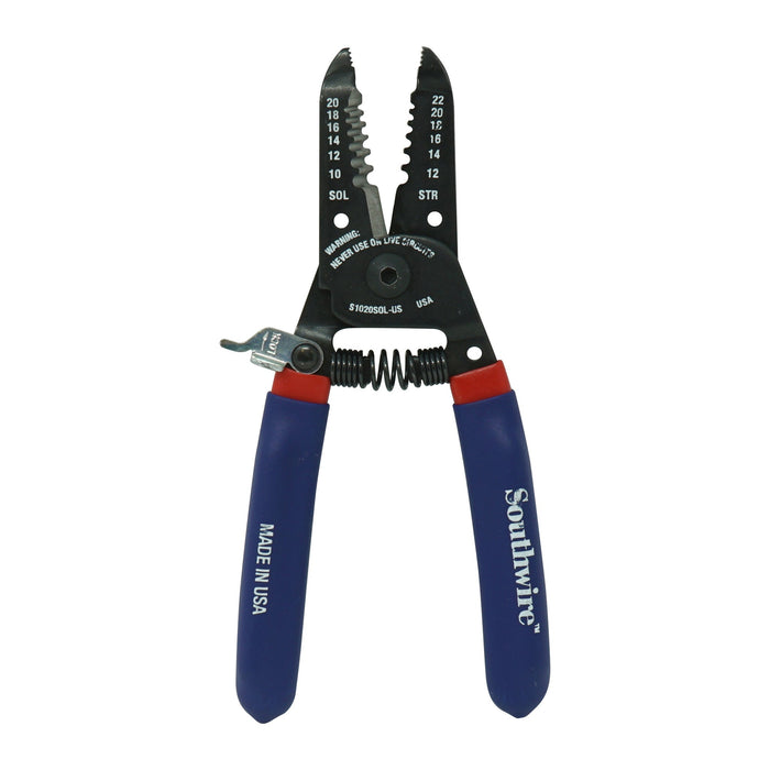 Southwire Southwire S1020SOL-US 1020 Awg Sol & 1222 Awg Str Compact Handles Wire Stripper / Cutter S1020SOL-US