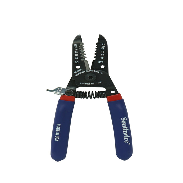 Southwire Southwire S1020SOL-US Wire Stripper & Cutter 10-20 AWG Solid 12-22 AWG Stranded S1020SOL-US