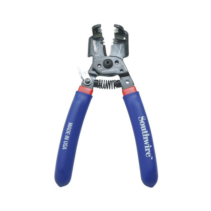 Southwire Southwire SNM1214HH-WW Romex Wire Stripper 12/14 AWG with Screw Shearing Holes SNM1214HH-WW