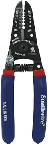 Southwire S1020SOL-US Wire Stripper & Cutter 10-20 AWG Solid 12-22 AWG Stranded