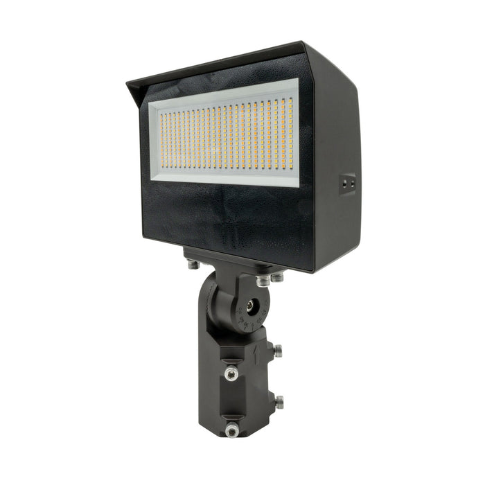 Topaz Topaz FL-100PCS-SFYK LED Flood Light 60W/80W/100W CCT Selectable Bronze 120-277V FL-100PCS-SFYK