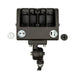 Topaz Topaz FL-30PCS-KNTR LED Flood Light 15W/25W/30W CCT Selectable Bronze 120-277V FL-30PCS-KNTR