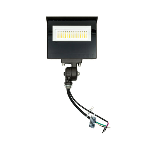 Topaz Topaz FL-30PCS-KNTR LED Flood Light 15W/25W/30W CCT Selectable Bronze 120-277V FL-30PCS-KNTR