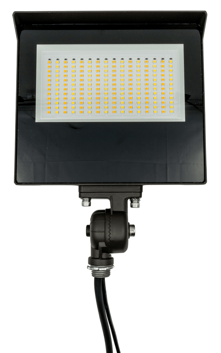 Topaz Topaz FL-60PCS-KNTR LED Flood Light 40W/50W/60W CCT Selectable Bronze 120-277V FL-60PCS-KNTR