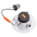 Topaz RTL/400WH/7W/CTS-46 LED retrofit downlight, rear view with E26 adapter