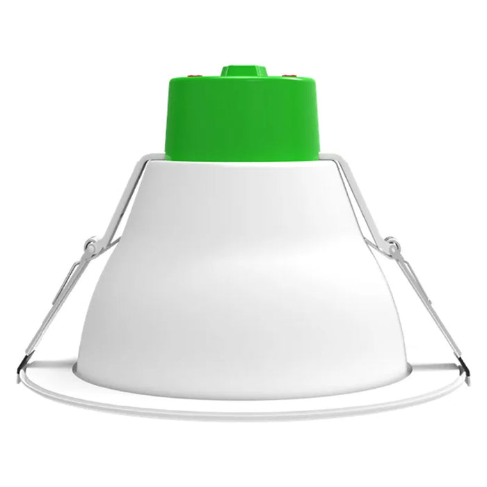 Westgate CRLE6-7-18W-MCTP-WH 6-inch white recessed LED downlight with selectable wattage and color temperature.
