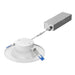 Westgate Westgate CRLB4-7-15W-MCTP5-WH 4-Inch LED Recessed Downlight 7W/10W/15W 5CCT Selectable White CRLB4-7-15W-MCTP5-WH