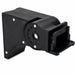 Westgate LFX-ASA-BK adjustable straight extension arm, black, close-up angled view