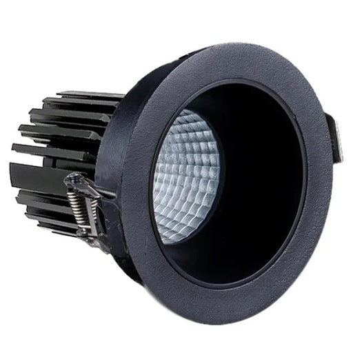 Westgate Westgate LRD - 10W - MC45 - 3WTR - ABK 3 - Inch Round Downlight 10W CCT Selectable Black Finish LRD-10W-MC45-3WTR-ABK