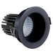 Westgate Westgate LRD - 10W - MC45 - 3WTR - ABK 3 - Inch Round Downlight 10W CCT Selectable Black Finish LRD-10W-MC45-3WTR-ABK