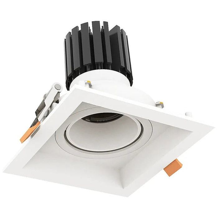 Westgate Westgate LRD-10W-MCT5-WTM1-WH 3-Inch Square Architectural Downlight 10W CCT Selectable