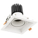Westgate Westgate LRD-10W-MCT5-WTM1-WH 3-Inch Square Architectural Downlight 10W CCT Selectable