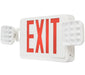 Westgate Westgate XT-CL-RW-EM LED Exit Combo Red Letters White Thermoplastic XT-CL-RW-EM