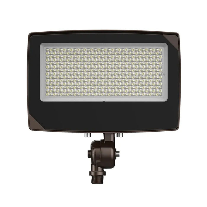 Westgate LF4MAX-MD-45-80W-MCTPB-KN-P LED flood light, bronze, front view