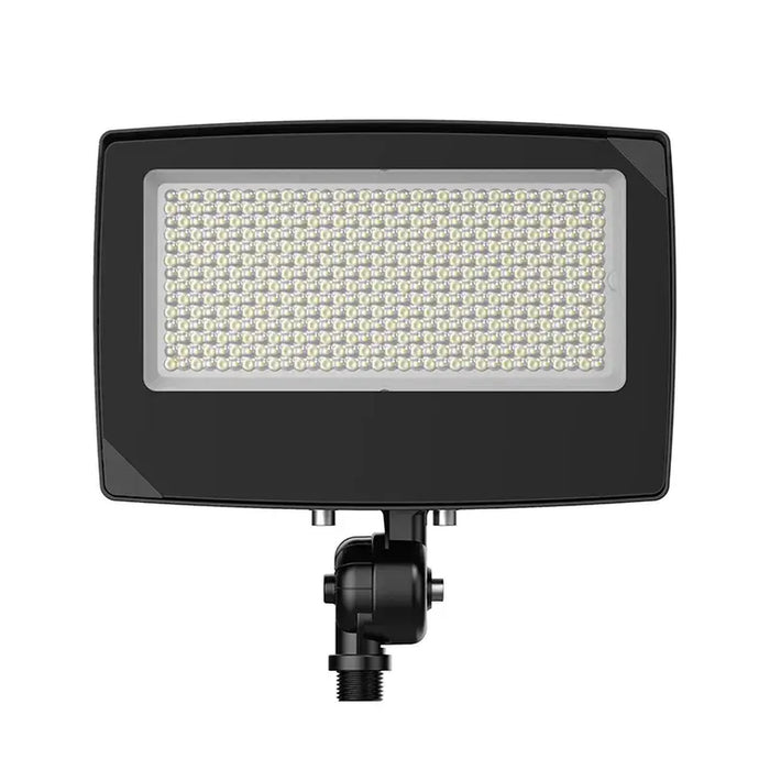 Westgate LF4MAX-MD-45-80W-MCTPB-KN-P-BK LED flood light, black, front view