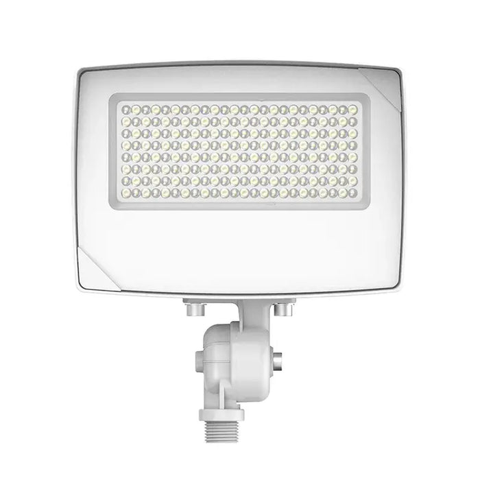 Westgate LF4MAX-SM-15-35W-MCTPB-KN-P-WH LED flood light, white, front view