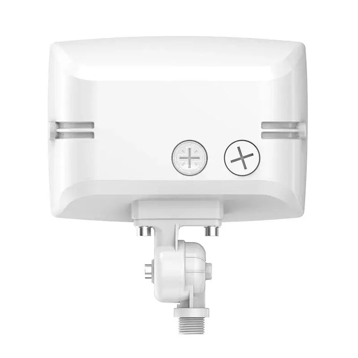 Westgate LF4MAX-SM-15-35W-MCTPB-KN-P-WH LED flood light, white, rear view