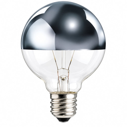 Westinghouse Westinghouse 03157 G25 Incandescent Globe Bulb Half-Chrome 60W 120V 315700